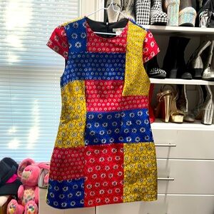 Alice and Olivia cap sleeve shift dress